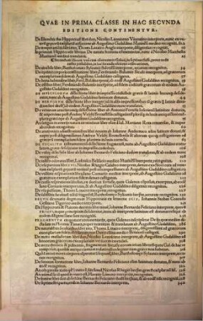 Galeni Omnia Qvae Extant Opera : Quorum alia nunc primum sunt inuenta: alia vel denuo fidelius tranlata, uel innumeris pene locis ad veterum graecorum exemplarium veritatem castigata, 1,[a]. Galeni Prima Classis Naturam corporis humani, hoc est elementa, temperaturas ... cpmplectitur