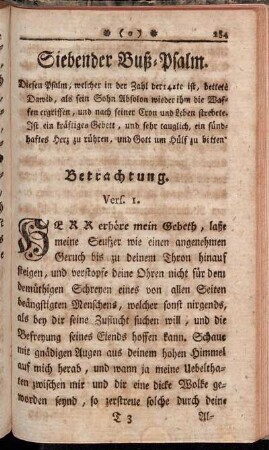 Siebender Buß-Psalm.