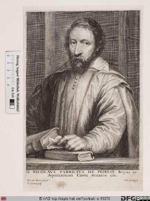 Bildnis Nicolas-Claude Fabri de Peiresc