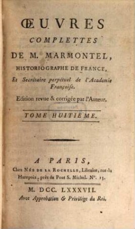Élémens De Littérature, 4