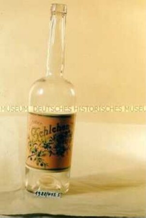 Likörflasche "Schlehen-Liqueur"