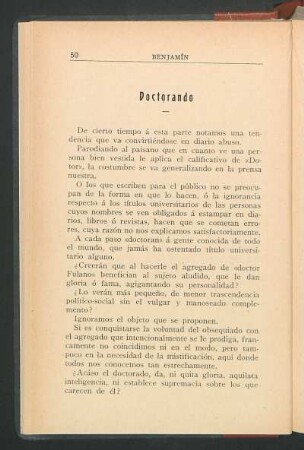 Doctorando