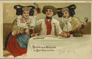 Trachten aus der Umgegend von Bad Oeynhausen.