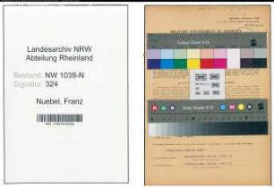 Entnazifizierung Franz Nuebel , geb. 04.12.1895 (Lehrer)