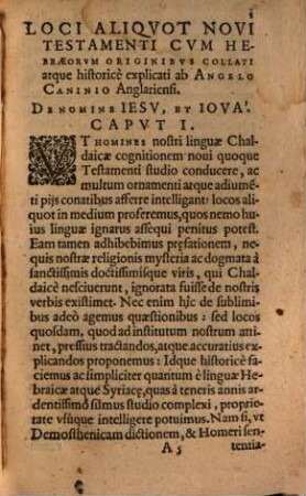 De locis S. Scripturae hebraicis commentarius