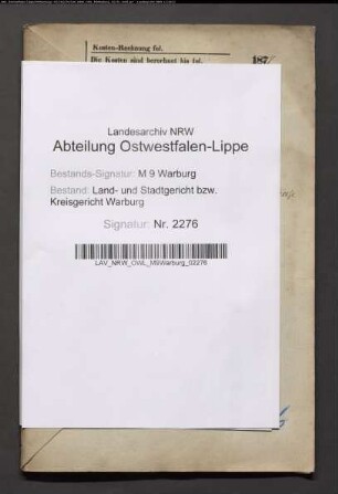 Erblasser: Blase, Justine, geb. Keese: