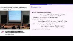 Diffusion redistanciation schemes, Willmore problem and red blood cells