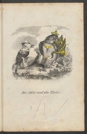 Der Adler und die Elster.