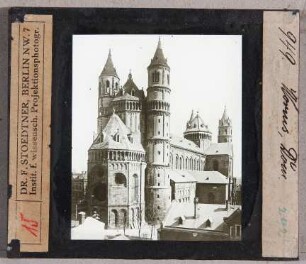Worms: Dom, Aussenansicht (Stoedtner-Nr. 949)