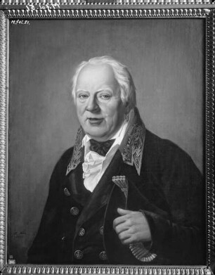 Bildnis des königlichen Kammermusikers und letzten Hofnarren Georg Pranger
