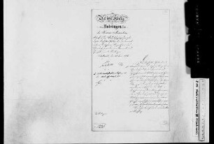 Stellen und Personal (1875-1882)