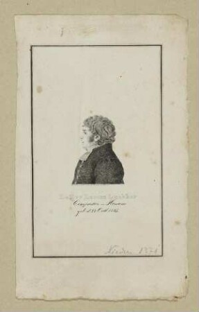 Bildnis von Detlev Lorenz Lübker (1773-1852)
