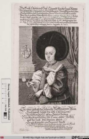 Bildnis Anna Margaretha Hoffmann, geb. Sambstag gen. Sampfer