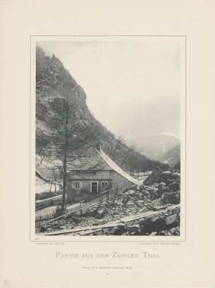 "Partie aus dem Zastler Thal" im Schwarzwald