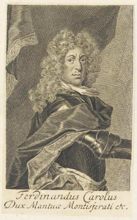 Bildnis des Ferdinandus Carolus, Herzog von Mantua