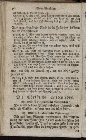 Die Christliche Sittenlehre.