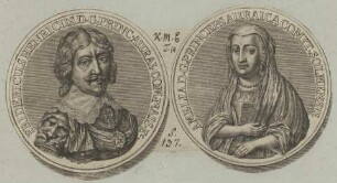 Bildnis der Amalie zu Solms-BraunfelsBildnis des Fredericvs Henricvs
