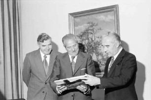 Freiburg: Regierungspräsidium; Antrittsbesuch des Präfekten Haut-Rhin Mr. Gabriel Gilly