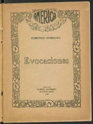 1920002400: Evocaciones