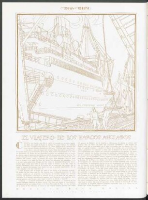 El viajero de los barcos anclados