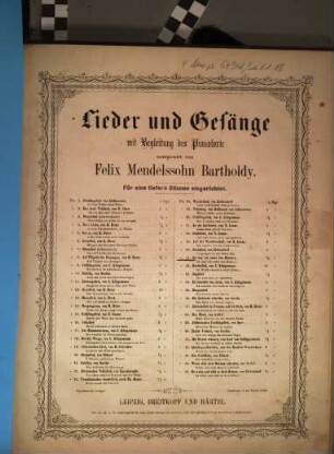 Lieder und Gesänge : mit Begleitung des Pianoforte, 31. Da lieg' ich unter den Bäumen