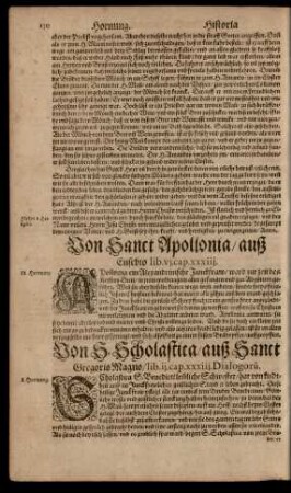 Von S. Scholastica/ ...
