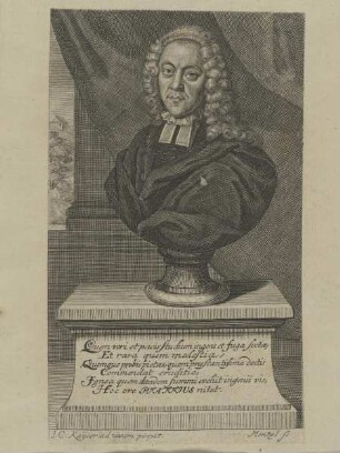Bildnis des Christoph Matthäus Pfaff