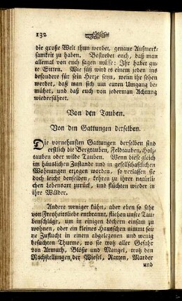 Von den Tauben.