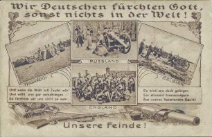 Wir Deutsche fürchten Gott, sonst nichts in der Welt!