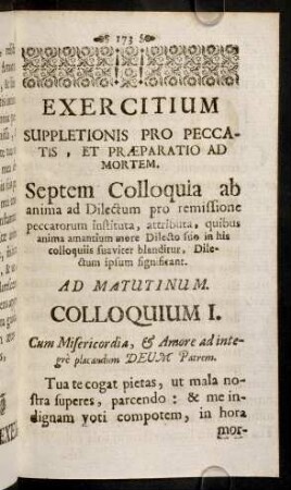 173-182, Colloquium I. - II.