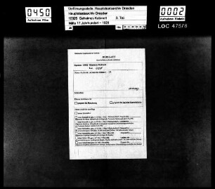 Die zu der Untersuchung gegen die Burschenschaft 1827 verwickelten Studenten und deren Ausschließung vom Staatdienst 1837ff. (aus dem Finanzarchiv)