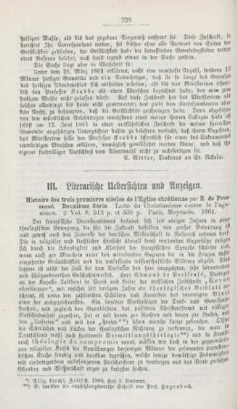 328-332 Literarische Uebersichten und Anzeigen