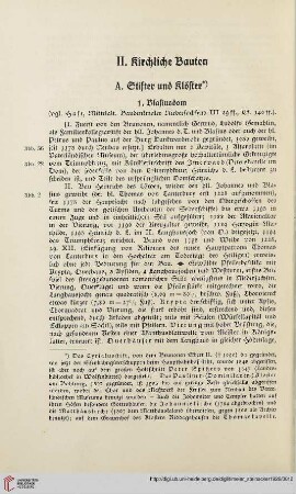 A. Stifter und Klöster