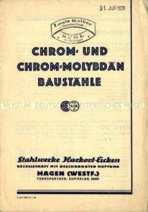 Chrom-Baustähle