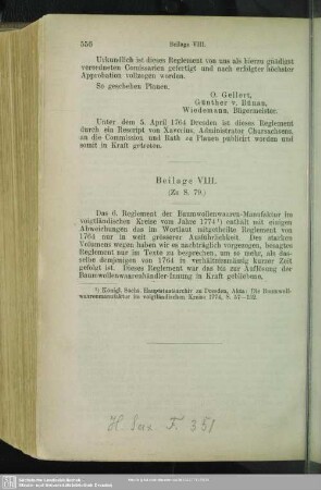 Beilage VIII