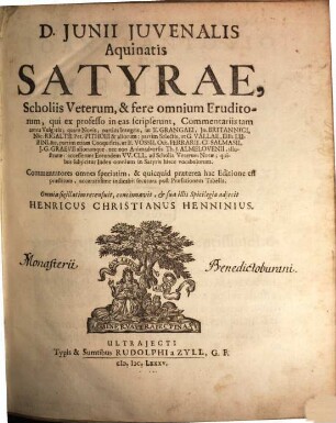 Satyrae ...