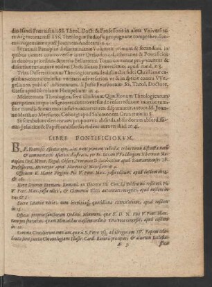 Libri Pontificiorum.