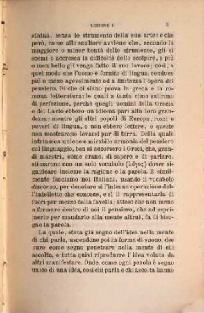 Della lingua e dello stile italiano lezioni di Amicarelli Ippolito. 1