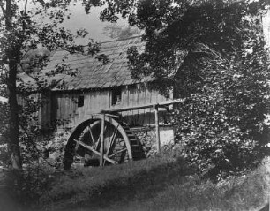 Brettschneidemühle im Loschwitzgrund : Dresden-Loschwitz. Hänsels Brettschneidemühle im Loschwitzgrund.