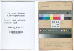 Entnazifizierung Friedrich Nieweg , geb. 28.08.1912 (Spediteur)