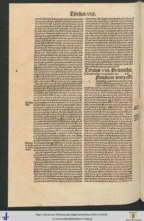 Titulus VIII De invidia