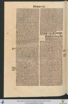 Titulus VIII De invidia