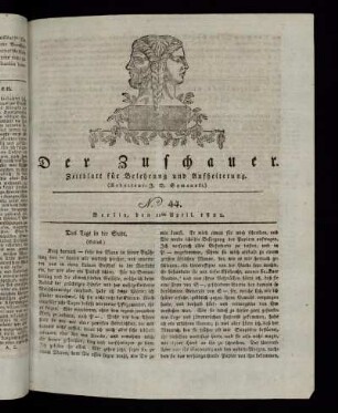 No. 44 - 11. April 1822