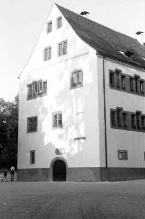 Emmendingen: Schloss; Giebelansicht von Westen
