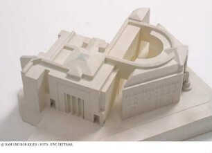 Minoritenplatz - Modell des Gesamtgebäudes (Haus für die Niederösterreichische Landesregierung)