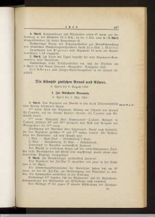 1. Im Abschnitt Bucquoy
