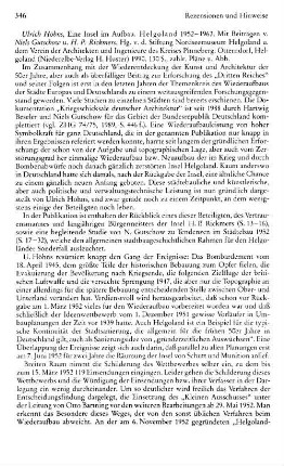 Eine Insel im Aufbau, Helgoland 1952 - 1962, hrsg. von der Stiftung Nordseemuseum Helgoland und dem Verein der Architekten und Ingenieure des Kreises Pinneberg, Ulrich Höhns, mit Beitr. von Niels Gutschow und H. P. Rickmers : Otterndorf, Helgoland, Niederelbe-Verlag Huster, 1990