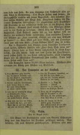 52. Der Trompeter an der Katzbach