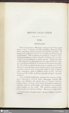 Second coal-field