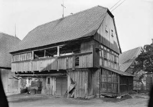 Bertsdorf : Bertsdorf. Altes Umgebindehaus